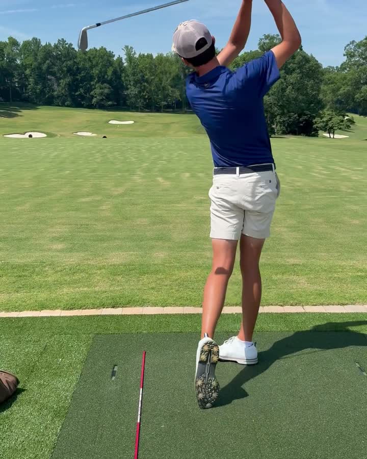 Karsen Wilkins swing — Down-the-Line